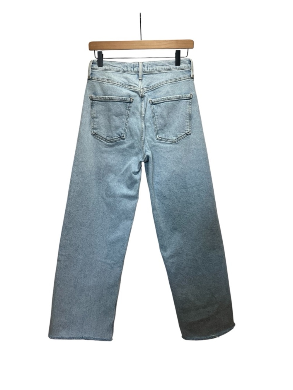 Agolde Ren High Rise Wide Leg Jeans in Beam 26 - Picture 6 of 12